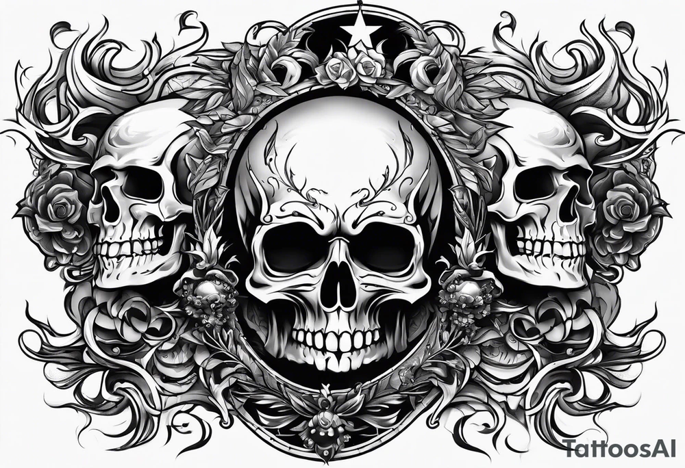Weld,skulls,flames,sparks tattoo idea