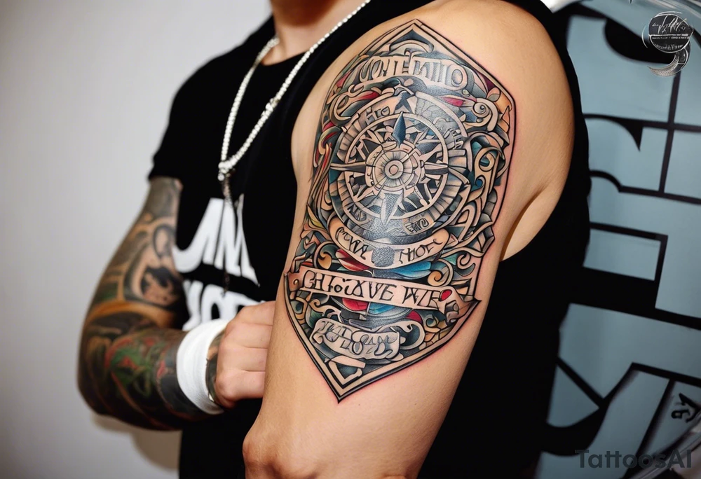 Full sleeve tattoo idea