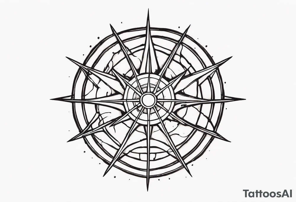 Leuchtturm Spinnennetz Feuer tattoo idea