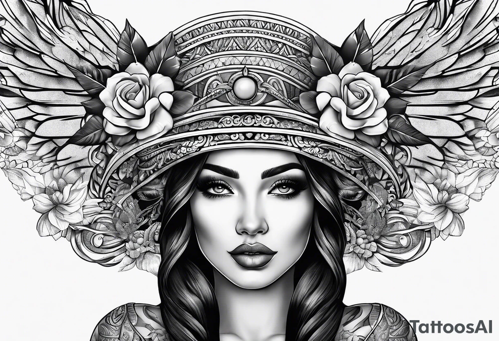 latin women tattoo idea