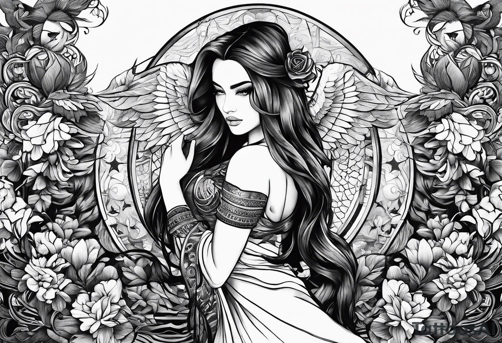 Parting of ways tattoo idea