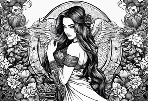 Parting of ways tattoo idea