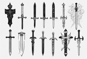 Broad Sword tattoo idea