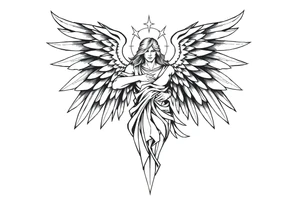 Holy Archangel, Biblical, Christian, Archangel Michael tattoo idea