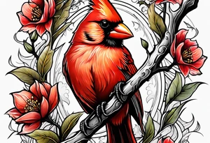 Cardinal tattoo idea