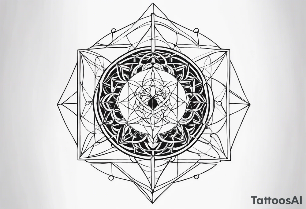 Sacred Geometry tattoo idea