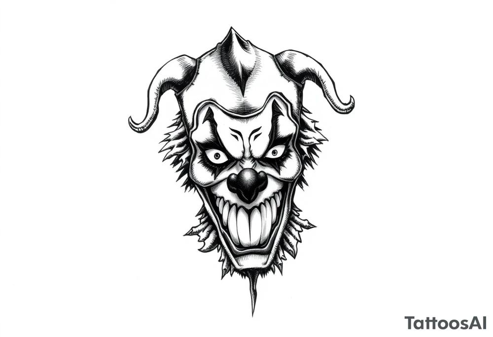 Yum yum bedlam from Insane clown posse
 Colorful full arm sleeve tattoo desgin women tattoo idea