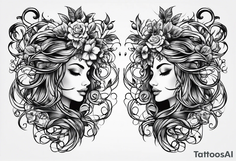 Vines tattoo idea