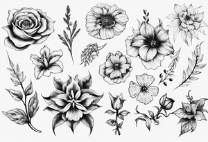 Big Flower tattoo tattoo idea