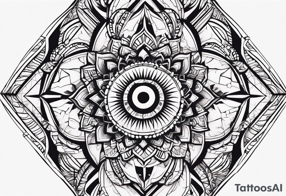 Три крыла расположенные друг за другом tattoo idea