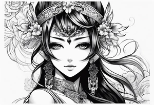 shiki anime tattoo idea