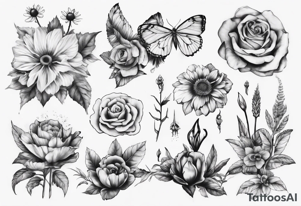 Big Garden tattoo idea
