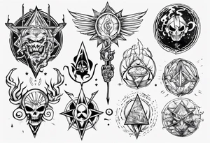 Mighty nein tattoo idea