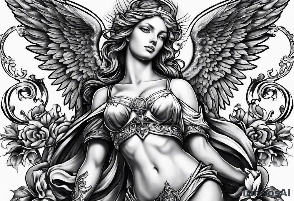 Angel Michael tattoo idea
