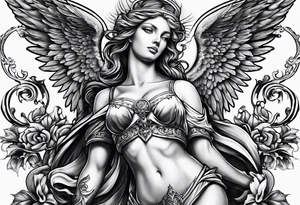 Angel Michael tattoo idea