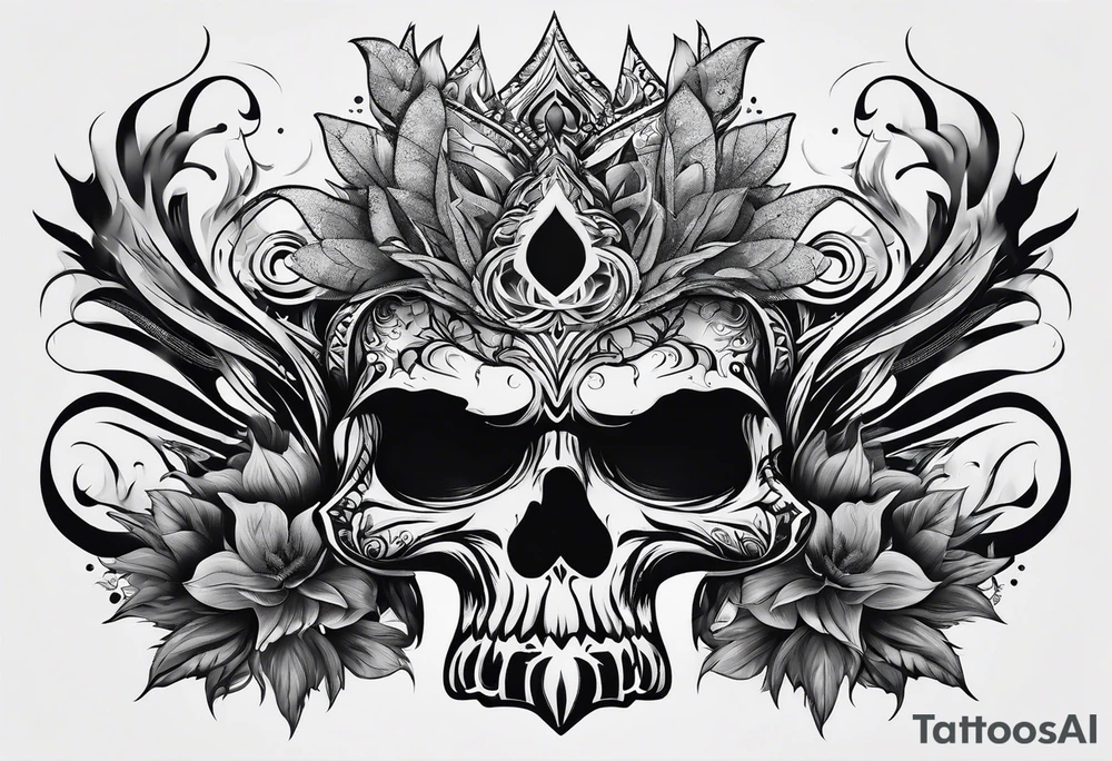 smoke tattoo idea