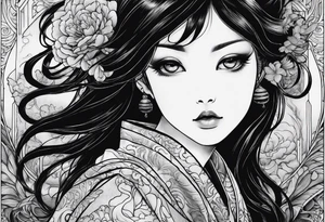 Tomie tattoo idea