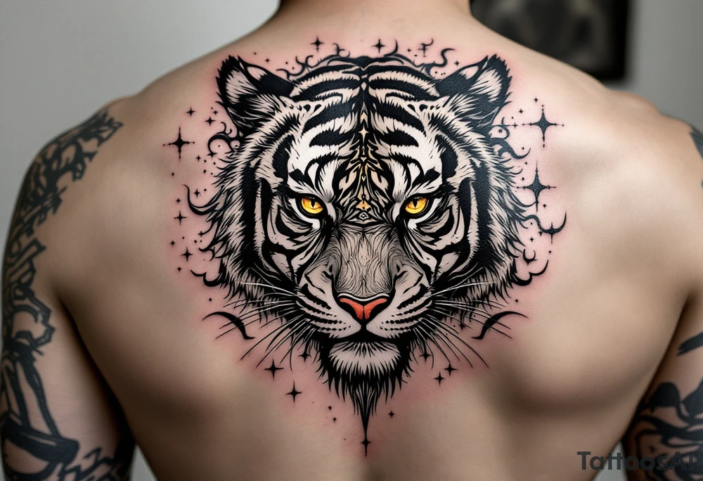 tiger 

more color tattoo idea