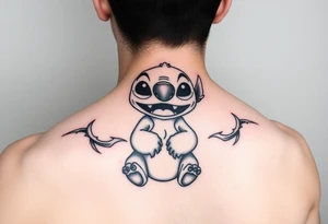 Stitch tattoo from lilo and stitch on arm tattoo idea