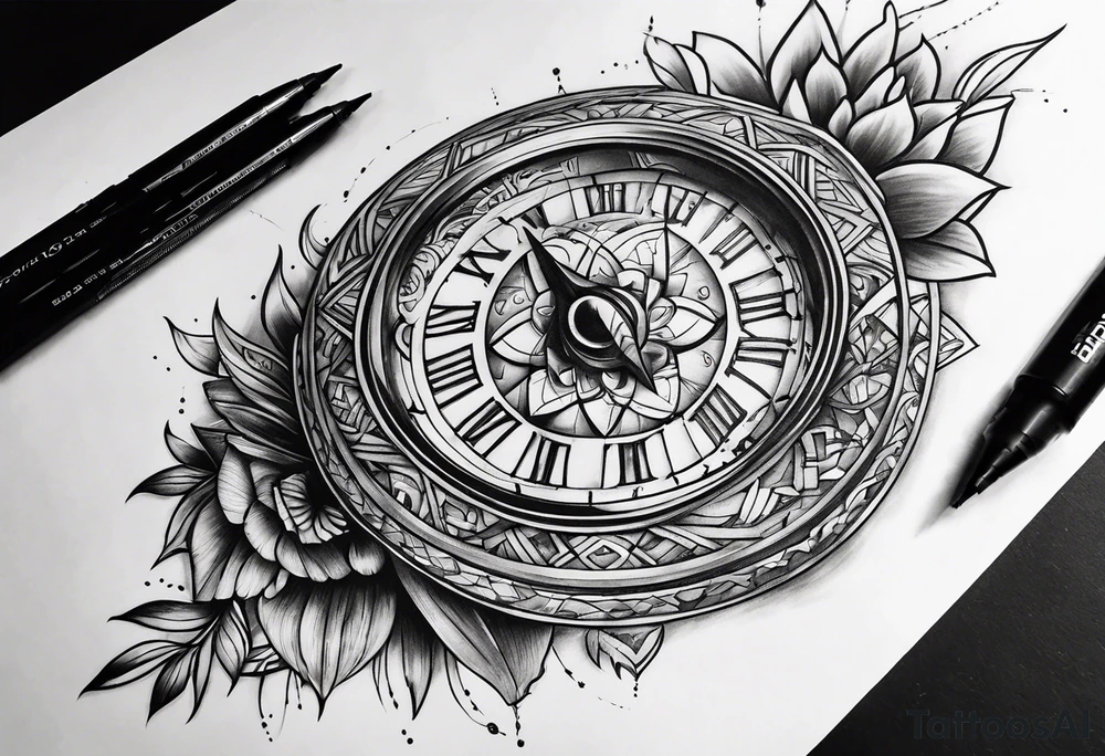 Barco roto tattoo idea