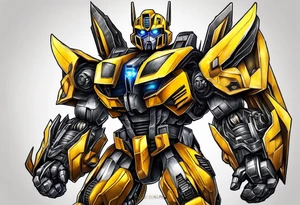 Transformers bumblebee tattoo idea