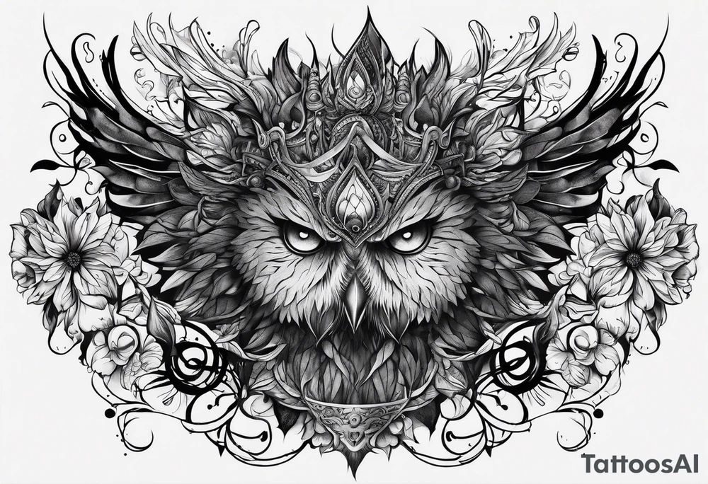 MENTAL ILLNESS CREEPY tattoo idea