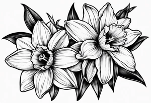 Daffodils tattoo idea