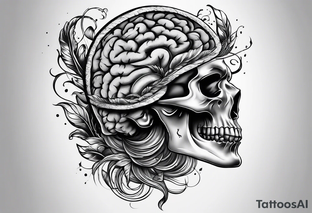 brain war tattoo idea