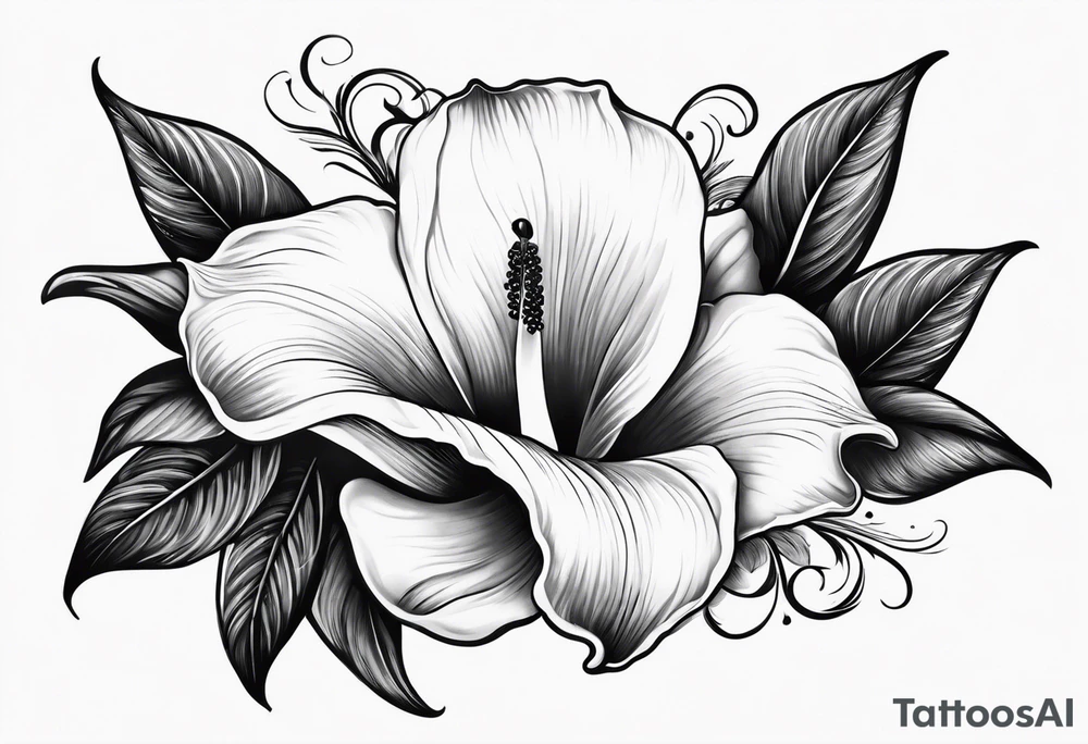 Callalilly tattoo idea
