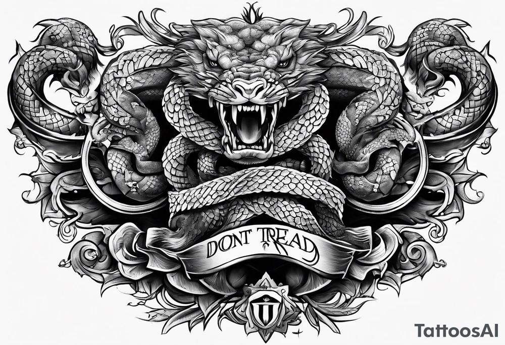 dont tread tattoo idea