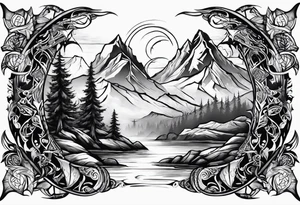 Skyrim tattoo idea