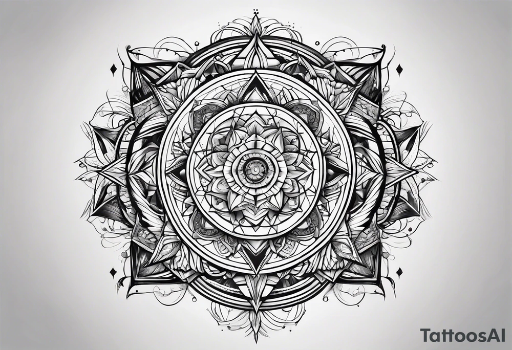 Geometry tattoo idea