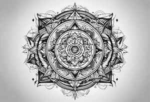 Geometry tattoo idea