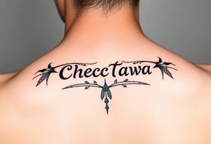 Choctaw childrens names wrist tattoo idea