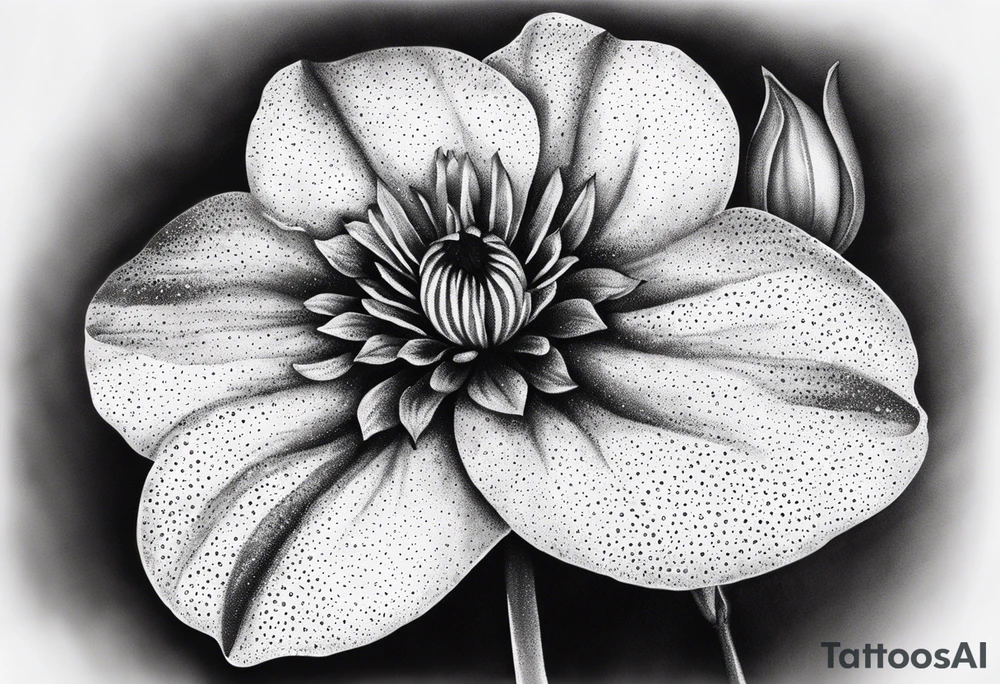 Platycodon grandiflorus tattoo idea