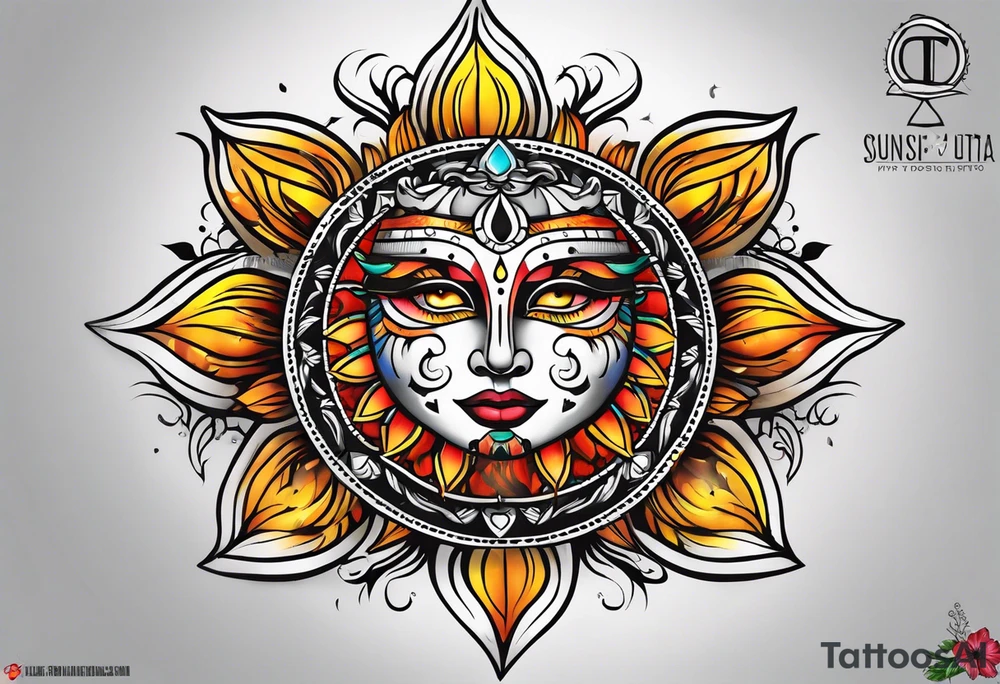 Sunshine tattoo idea
