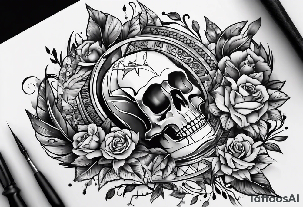 knife tattoo idea