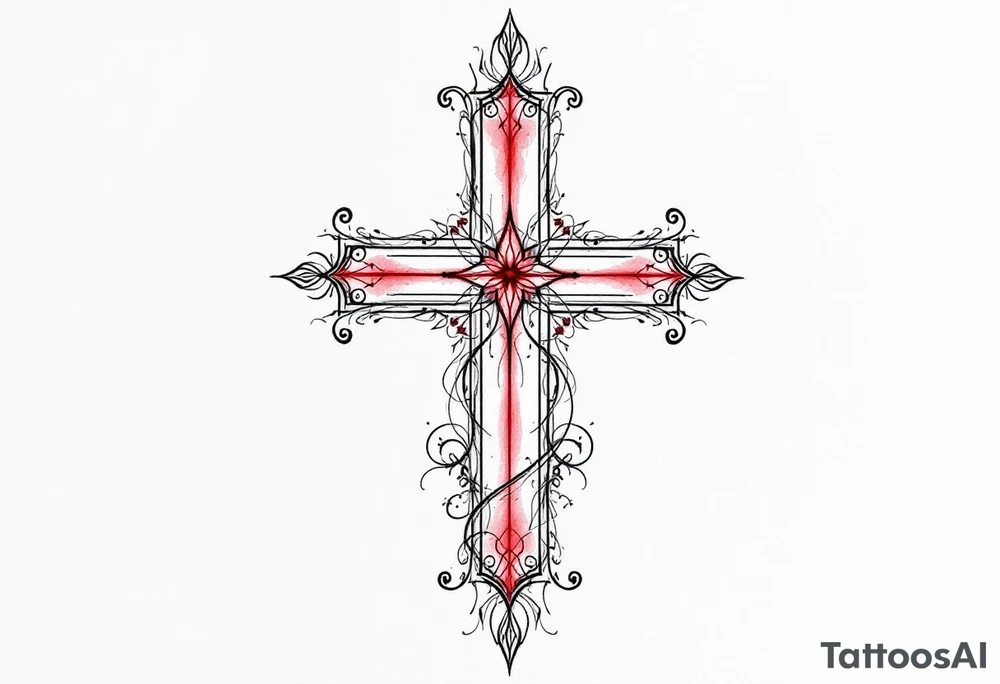 red cross tattoo idea