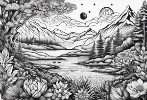 Nature tattoo idea