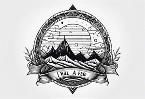 I will fiend a path or I will make it tattoo idea