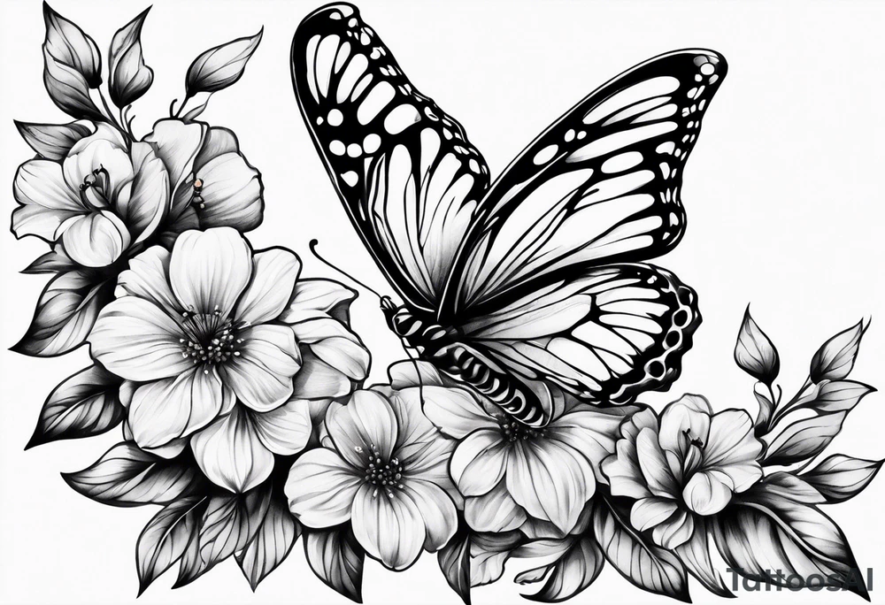 butterfly tattoo idea