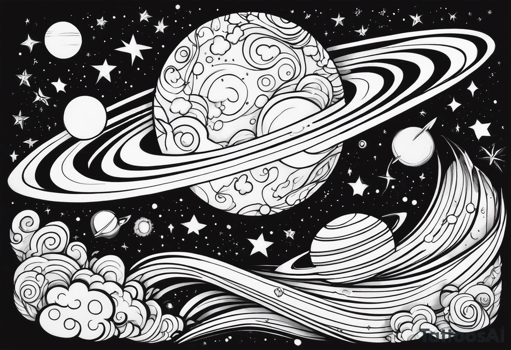 With all my heart and all my soul, to the end of the universe. To infinity and beyond tattoo idea