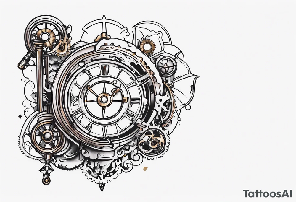 Steam punk tattoo idea