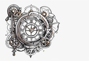Steam punk tattoo idea