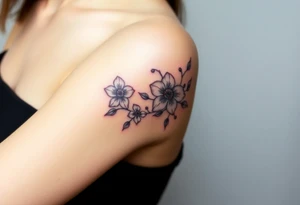 Quotes , paintbrus, flowers tattoo idea