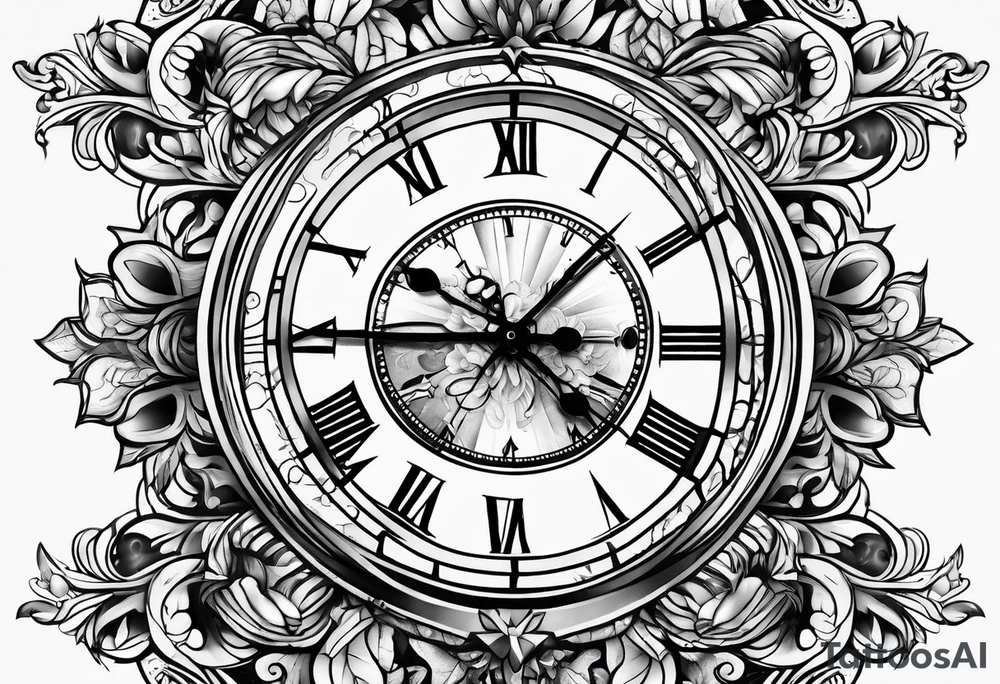 Make time count tattoo idea