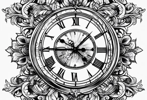 Make time count tattoo idea