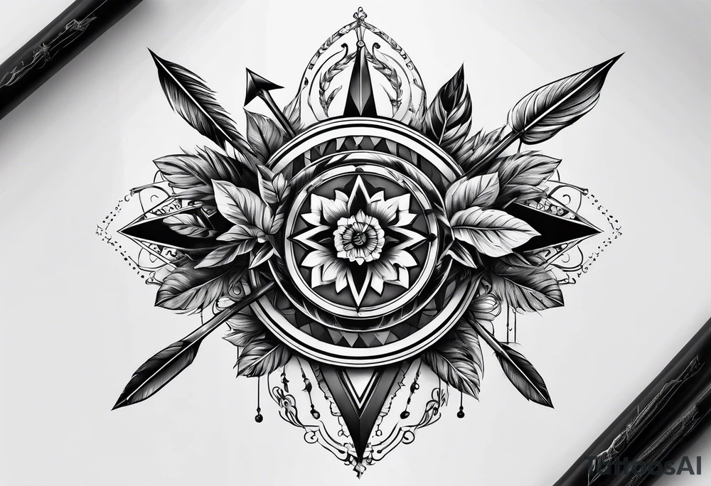 3 arrows tattoo idea