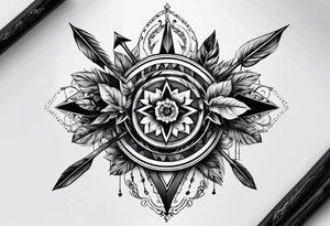 3 arrows tattoo idea