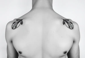 Realistic portrait of a woman's bare breasts, soft shading. tattoo idea